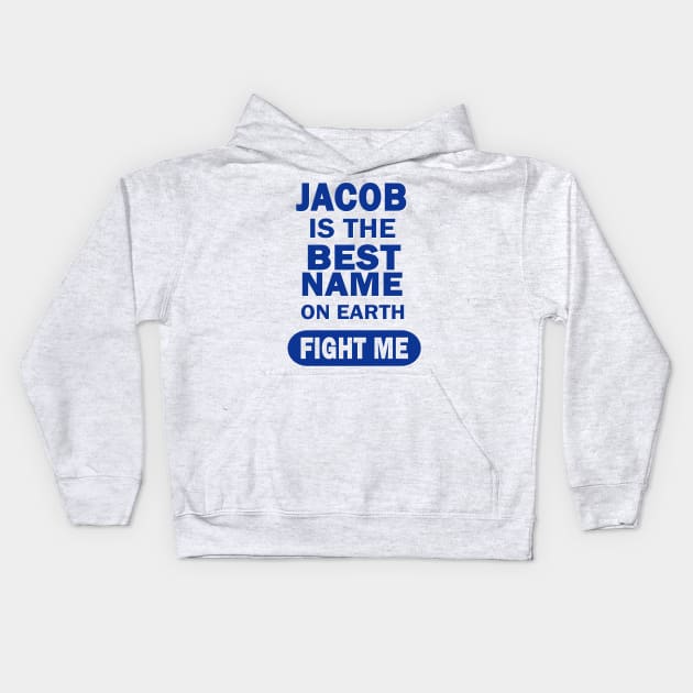 Jacob name pregnancy boys men Kids Hoodie by FindYourFavouriteDesign